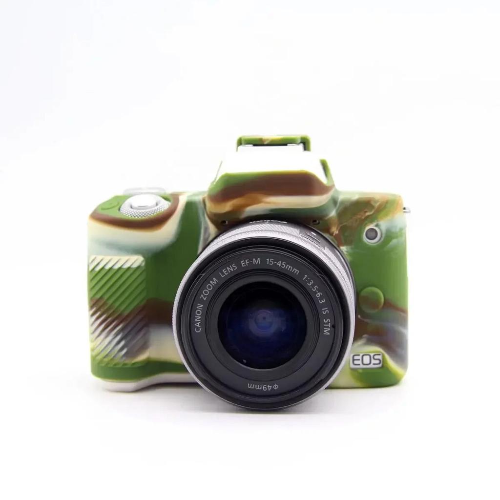 M50 M50II Soft Silicone Armor Protective Skin Case Body Cover for Canon EOS M50 Mark II M50 MK2 Digital Camera