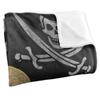 JQ Licensing James Piazza Silky Jolly Roger Supersoft Blanket
