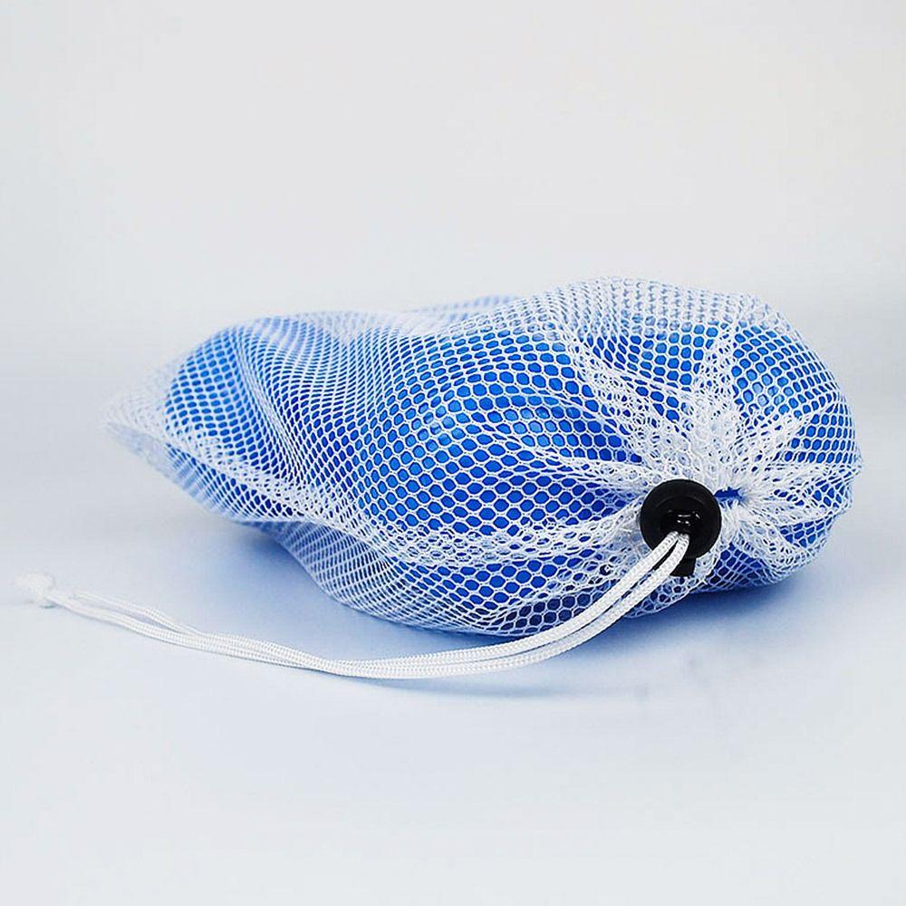 Durable Home Nylon Stuff Sack Mesh Drawstring Bag Laundry Bag Storage Bag