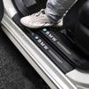 Car Threshold Scuff Plate Carbon Fiber Sill Protector Stickers For BMW M x5 e70 e91 f11 f30 f31 f10 x3 f25 e30 e46 Accessories CE6