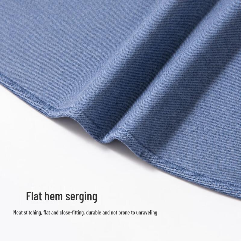 FIRS Men's Wool-Blend Fleece-Lined Thermal Casual Shirt