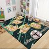Baby Yoda Space Carpet Rug Soft Washable Anti Slip Home Living Room Sofa Mats Personalized Christmas Rug
