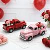Vintage Car Ornaments, Valentine'S Day Rose Decorations