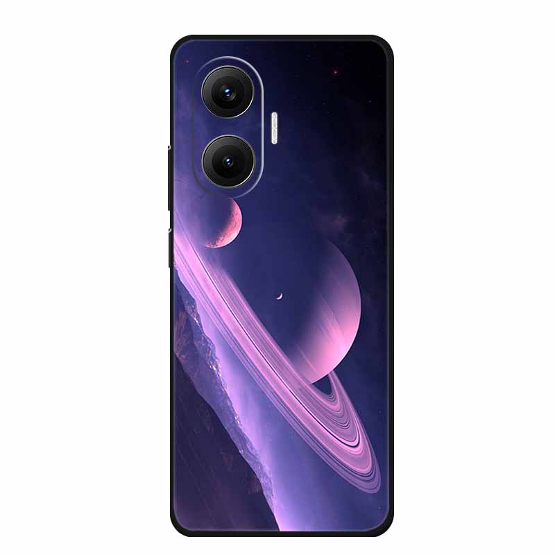 Phone Case For Redmi Turbo 4 Pro 5G Back Cover Case Black Silicone Soft Funda Para For Xiaomi Redmi Turbo 4 Pro Case Coque Shell