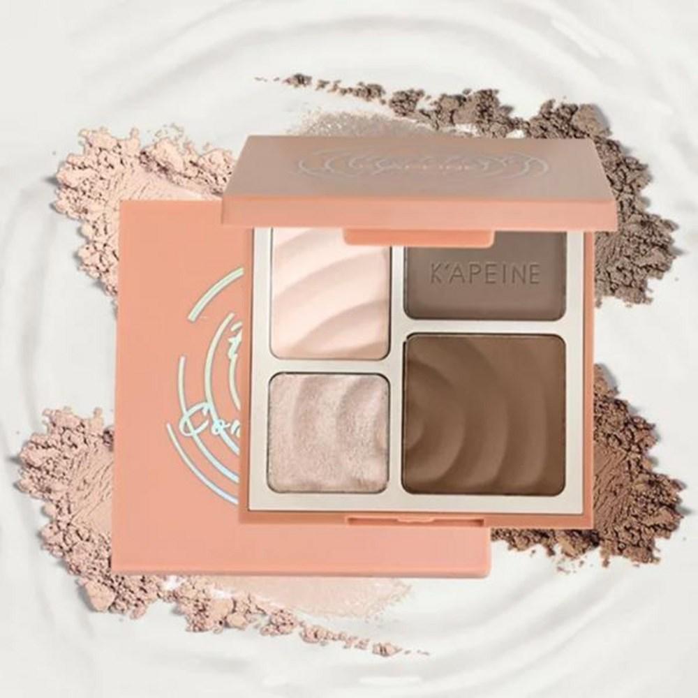 Хайлайтер 3D Contour Bronzer Palette Natural Color Facial Contouring Waterproof Styling Nose Shadow Makeup Cosmetics