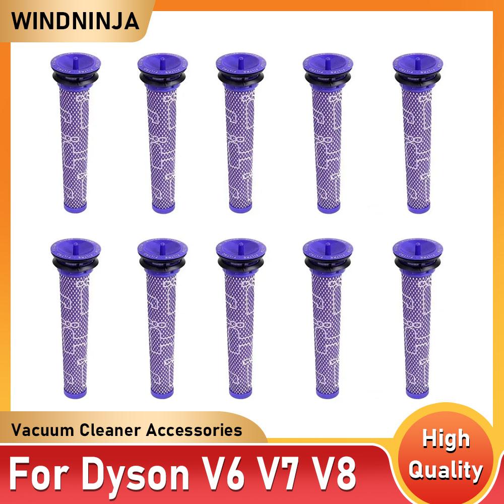Replacement Filter Attachment for Dyson V6 V7 V8 Absolute Animal Cordless Vacuum Cleaner Filters Accessories Spare Part