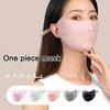 Breathable Cycling Face Mask Thin Face Cover Soft Ice Silk Face Mask  Summer