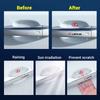 FDM2  4/8Pcs Car Body Door Handle Cup Transparent Protection Emblem Stickers For Lexus F sport CT200h IS RX GX NX UX LX ES RC GS GC LS