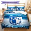 Custom Name 1. FC Magdeburg Bedding,Quilt Set Quilt Cover Pillowcase Home Birthday Gift(1 * duvet cover + 2 * pillowcase, without core) -HE1