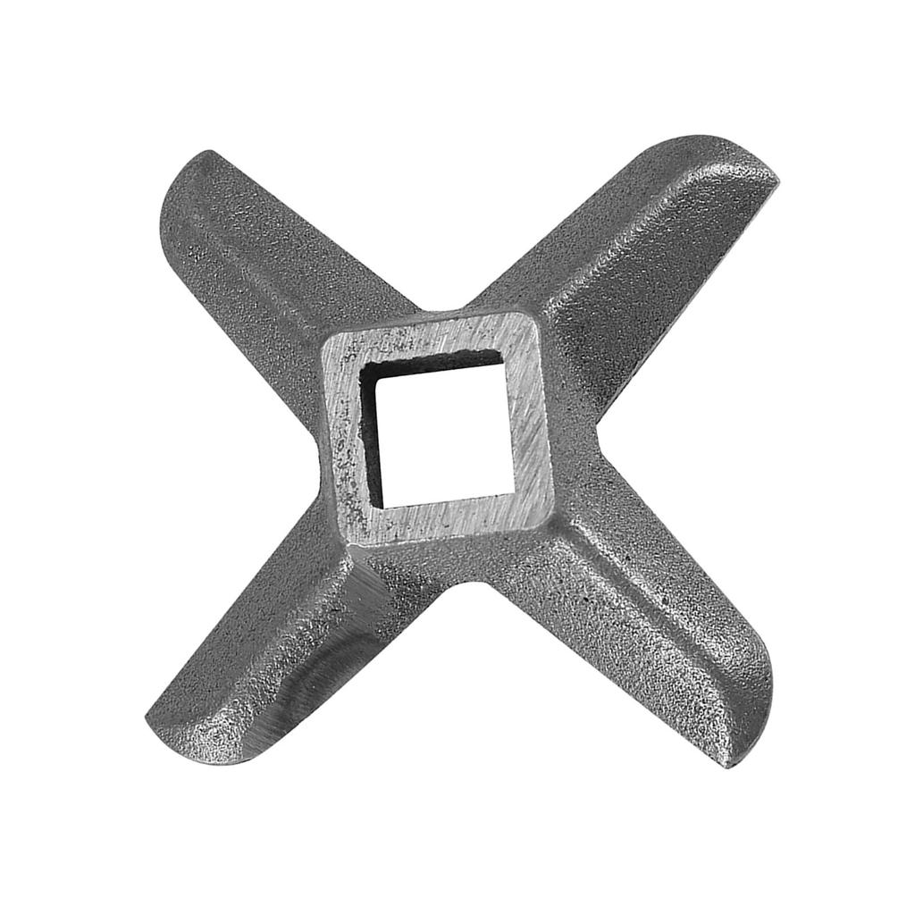 Крестообразный профессиональный стальной кухонный нож для мясорубки, часть резака для мясорубки