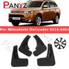 Для Mitsubishi Outlander 2013- Передние Задние Автомобильные Брызговики Брызговики Защитные Кожухи Брызговики Брызговики Крыло