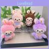 Soft Sweet 17cm Plush Mochi Mochi Rabbit Keychain Cute Bag Charm For Kids Accessories
