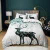 Giraffe Elk 3D Print Girls/boy /teen Quilt Cover Set Cute Animal Deer Bed Duvet Cover Set For Twin Size Winter Comforter Cover