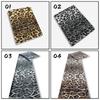 1 ярд ткань с леопардовым принтом из пайеток через яркую листовую ткань аксессуары для одежды ткань с вышивкой пайетками шитье платья текстиль
