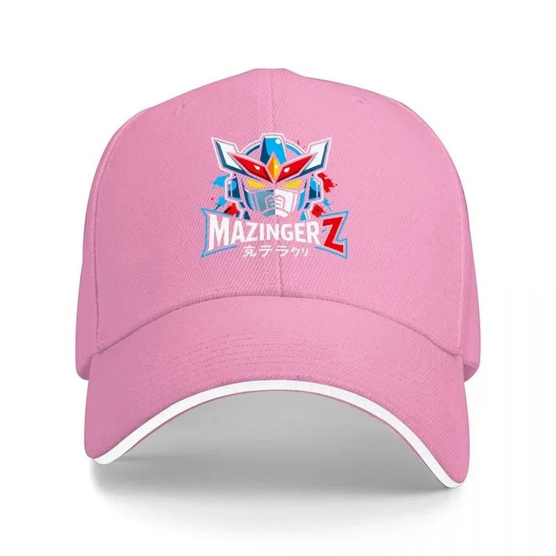 MAZINGERS Z ANIME ROBOT LOGO BASEBALL CAP BLACK CLASSIC FIT ADJUSTABLE HAT FOR Unisex AND Women FAN GEAR