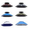 Outdoor Fishing Umbrella Hat Umbrella Caps Rain Sun Protections Hat Umbrella Hat Adult Head Umbrella Hat with Headband