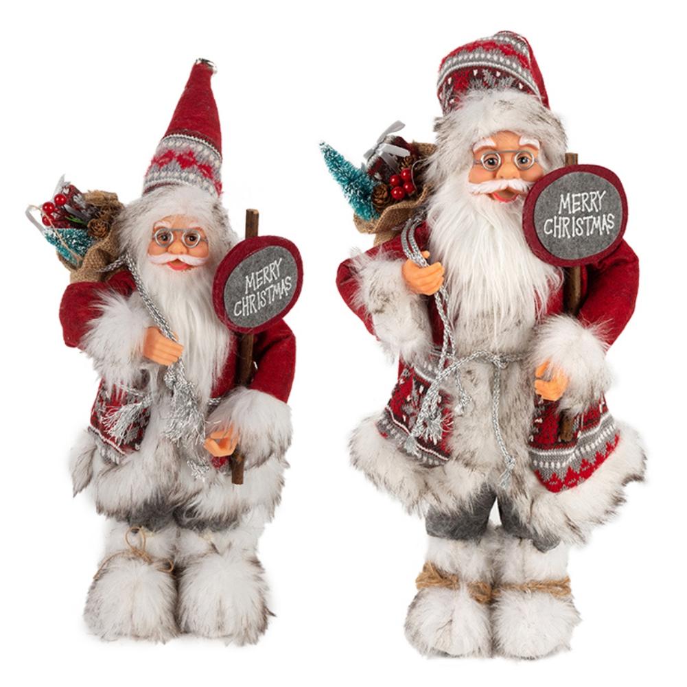 Big Santa Claus Doll for Christmas Tree Ornaments Merry Christmas Decorations For Home Xmas Navidad Gifts New Year