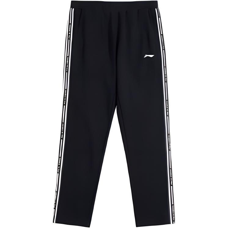 Li Ning Спортивная коллекция Повседневные брюки Мужские Черный YKLV221-1