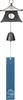 Iwachu Wind Chime Hanging with Nanbu 27103 Lantern, Medium, Cord, Black, Ironware,