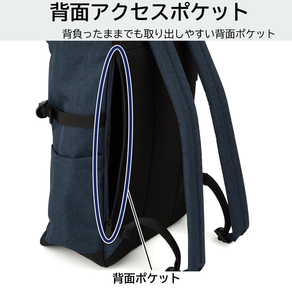 B4 Повседневный большой рюкзак для поездок на работу или в город, черный, В47 x Ш33 x Г16 см [Champion] Рюкзак, Рюкзак, Рюкзак, Хранение, Простой, Рюкзак,