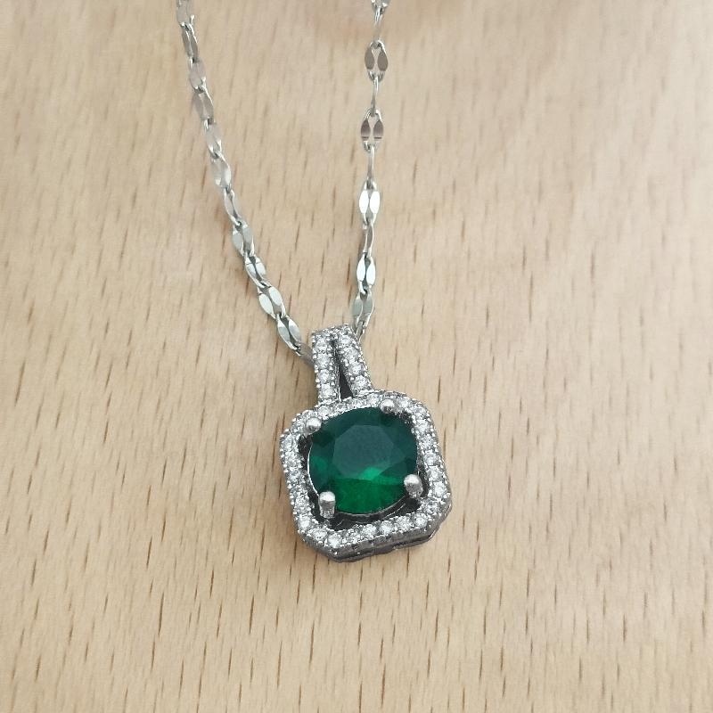 1 шт. новый стиль микро-циркон кошелек принцессы медная подвеска ожерелье женственная личность и аксессуары для колье