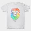 T Shirt Women Zoo Et Be Colored Lion Harajuku Print Kawaii Tshirt Summer Short Sleeve Female T-Shirt Top Tee