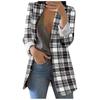 Women's Fashion Lapel Printed Jacket Temperament Casual Suit Jacket