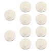 10 Pieces Blank Challenge Coins Iron Commemorative for DIY Crafts Engraving