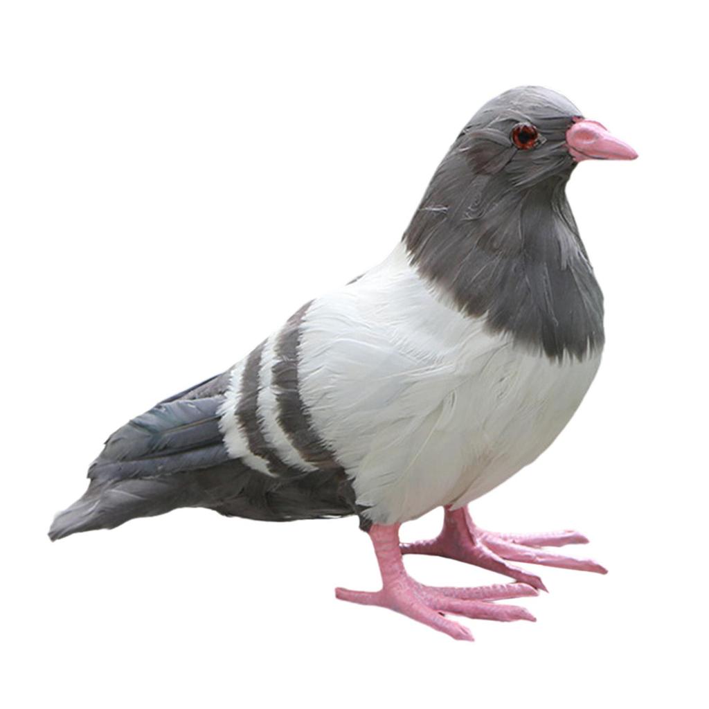 Статуя голубя Фигурка животного Креативная яркая скульптура голубя Садовые статуи для заднего двора, прихожей, тематической вечеринки в честь свадьбы, для улицы