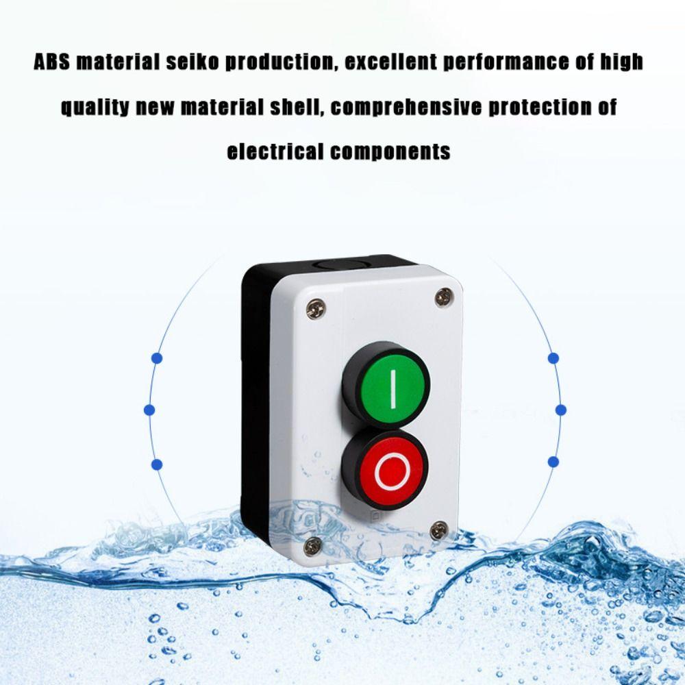 Corrosion resistance Power control box Red Green Push Button Industrial Control Power  home
