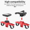Aluminum Zinc Zinc Alloy Bicycle TT Bar Stopwatch Holder Multifunctional Bicycle Sports Camera Base  Cycling