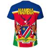 Namibia Flag T-shirt Men Summer Street 3D Printed Oversized T Shirt Casual Tops Short Sleeved Sports Round Neck Tee Shirts