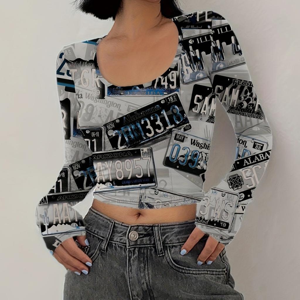 Женская сексуальная рубашка с большим U-образным вырезом, сплошной цвет, короткая тонкая нижняя рубашка, топ без выреза