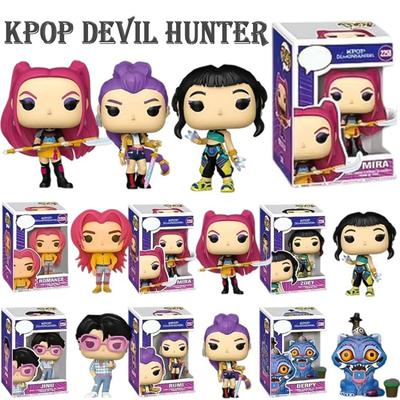 Фигурка K-pop Охотники на демонов K-pop Фигурки Охотники на демонов Фигурки Huntrix Игрушка Фигурки Derpys Tiger Rumi Mira Zoey Sussy Украшение