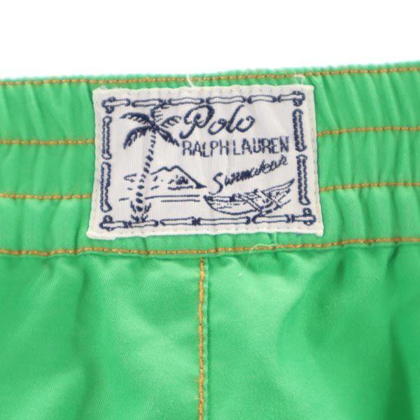 Polo by Ralph Lauren Большой пони Плавки 2T зеленый Купальник внутренние плавки Детские Б/У