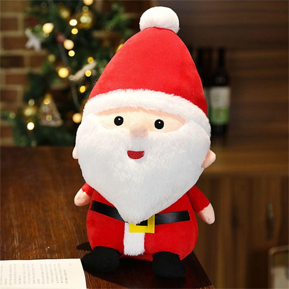 Pillow Animal Doll Elk Stuffed Toys Santa Claus Plush Toys Christmas Plush Toys Snowman Plush Toy