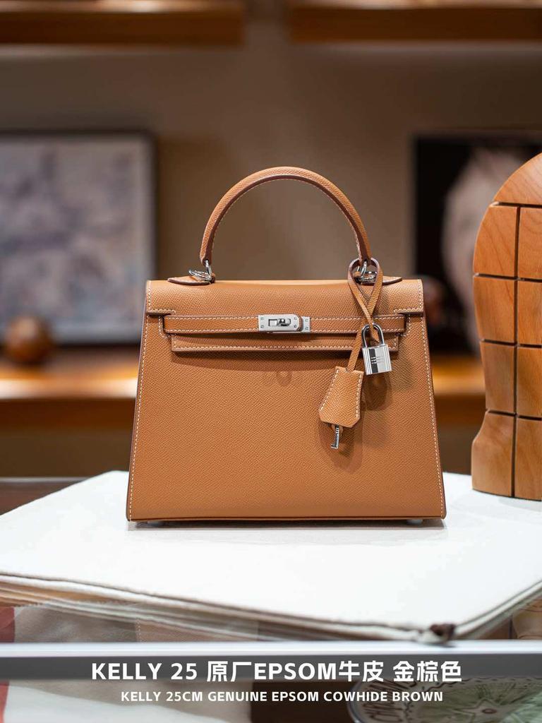 25 Сумка из кожи Того Кожа Эпсом Коровья кожа Большая вместимость Одинарный кожаный ремешок Универсальная Повседневная Женская Сумка