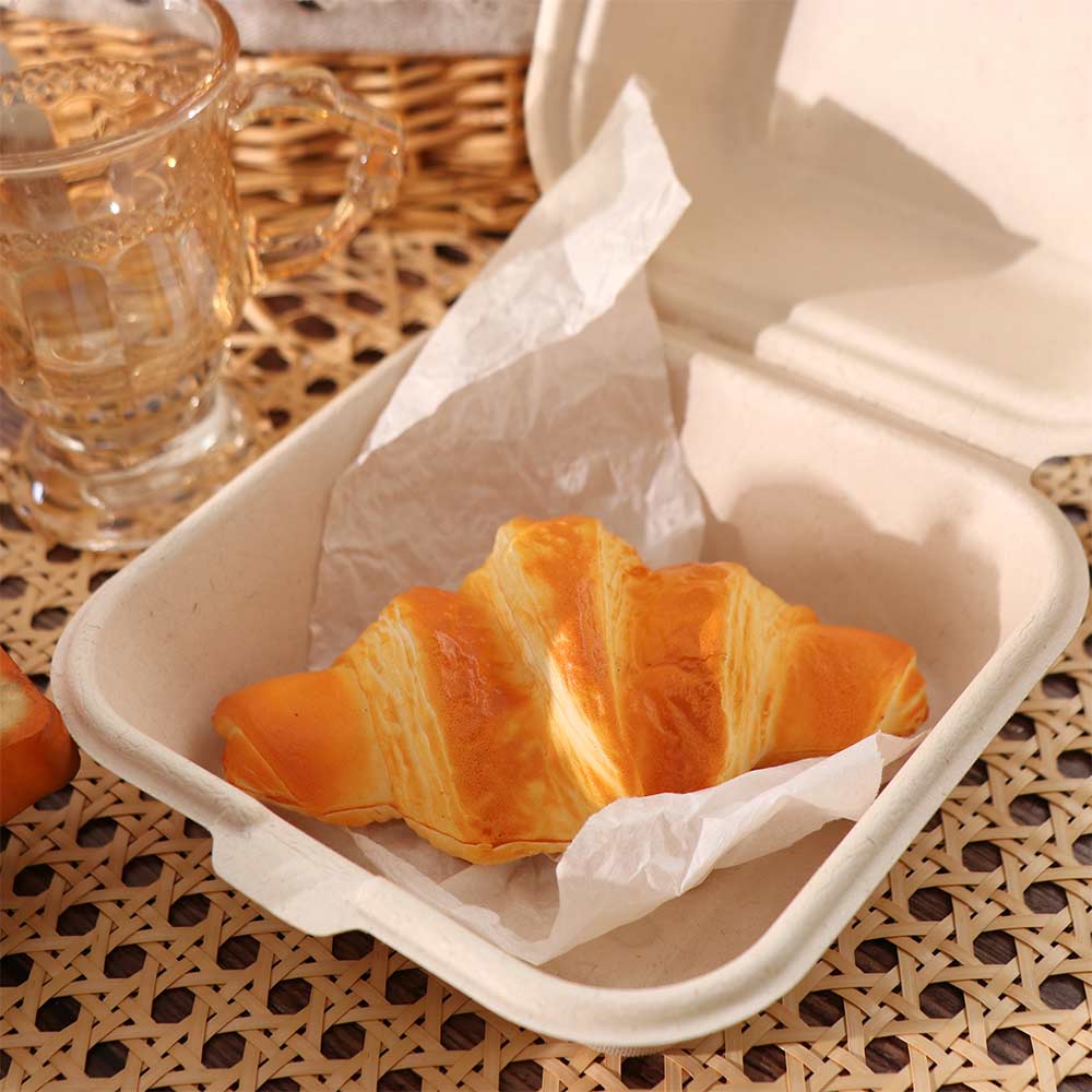 Sticky Food Artificial Bread Fake Slow Rising Soft Rebound Toys Croissant Squishy Toy Kids Adults