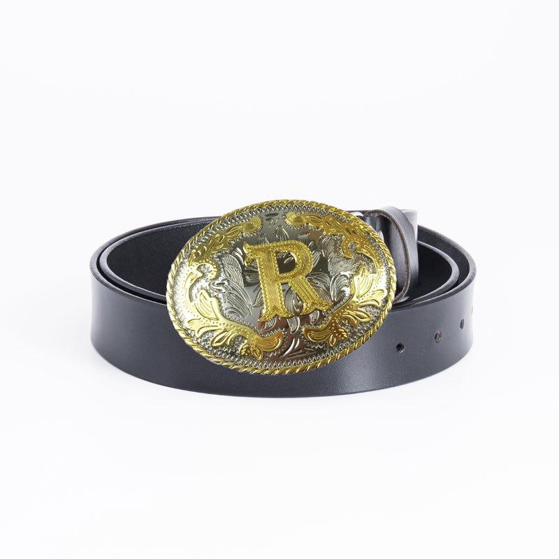 Мужской ремень из цельной коровьей кожи, повседневный, с белой пряжкой цвета золота K, с гладкой пряжкой, с пряжкой-бортом