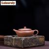 120ML Vintage Yixing Purple Clay Teapots Handmade Bian Chen Pot Raw Ore Section Mud Tea Maker Kettle Zisha Tea Set Tea Services