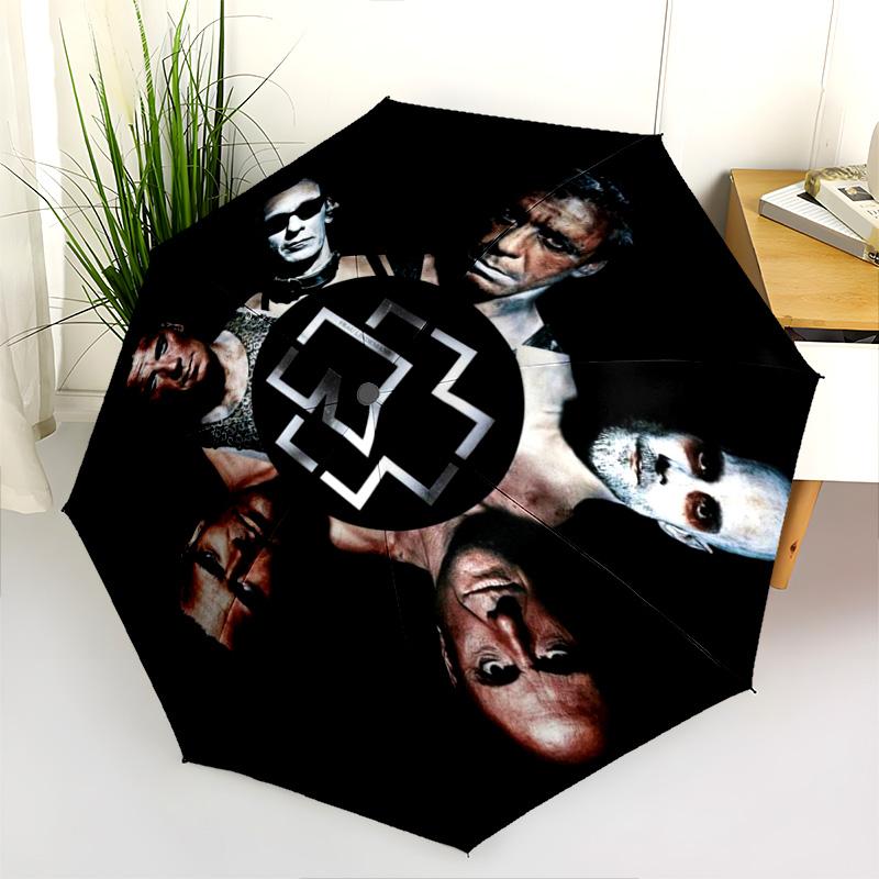 Rock Legends Celebrate Years Folding umbrella durable travel Umbrella travel Three folds