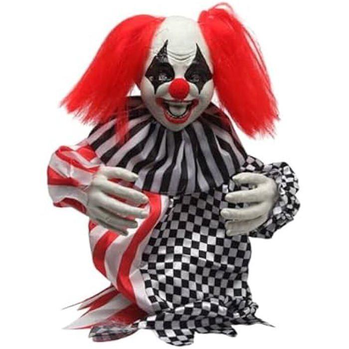 Décoration De Fête - BigBuy Home - Clown Halloween - 36 Cm - Multicolore - Objets Décoratifs