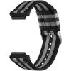 Нейлоновый ремешок для Garmin Forerunner 235 735 230 220 630 620 Цветная полоса с прошивкой Ремешок для часов Approach S20 S6 Браслет с запястьем Металлические разъемы