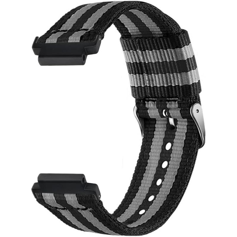 Нейлоновый ремешок для Garmin Forerunner 235 735 230 220 630 620 Цветная полоса с прошивкой Ремешок для часов Approach S20 S6 Браслет с запястьем Металлические разъемы