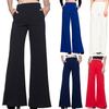 Street Style Women's Plus-size Fashion Style Solid Color Wide-leg Pants Nine-point Pants