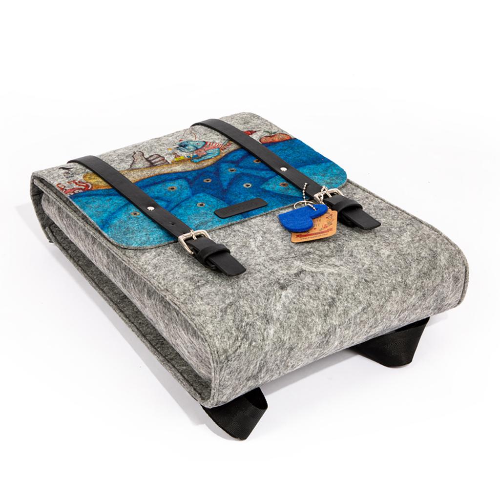 Biggdesign Мистер. Рюкзак из фетра Allright Man