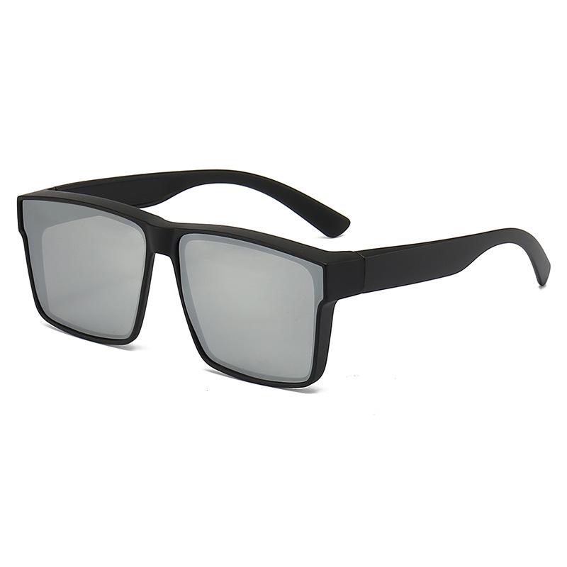 Поляризационные солнцезащитные очки-клипсы для ношения поверх очков по рецепту - Унисекс, Идеальны для вождения, Модные, Летний стиль, Защита от солнца