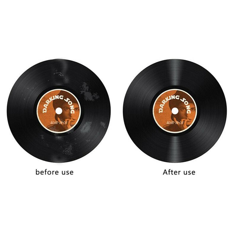 Набор щеток для чистки виниловых пластинок 2 в 1, бархатный антистатический очиститель для стилуса