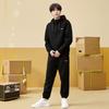 Мужские вязаные спортивные штаны Li Ning Черные AKLVC97-1
