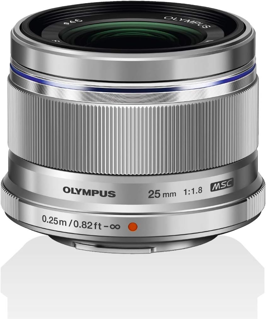 Объектив OM System M.zuiko Digital 25mm F1.8 Серебристый